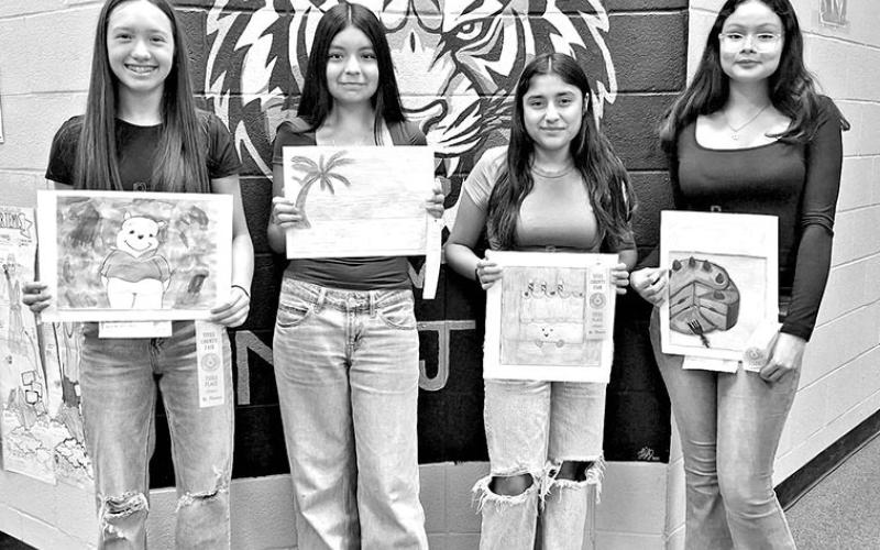 MPJH art students win ribbons at Titus County Fair