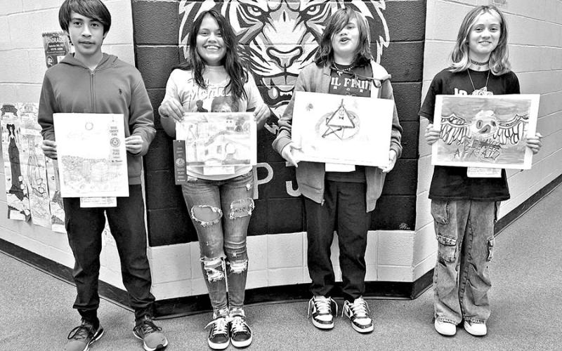 MPJH art students win ribbons at Titus County Fair