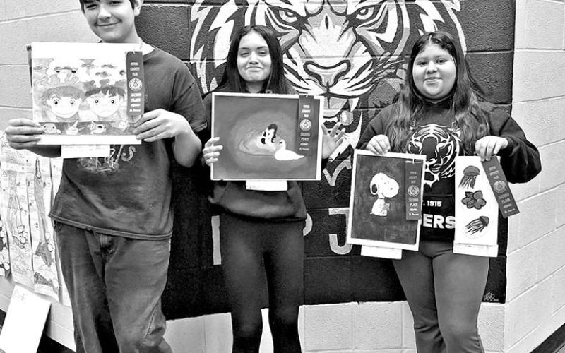 MPJH art students win ribbons at Titus County Fair