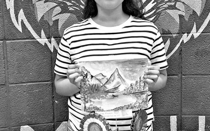 MPJH art students win ribbons at Titus County Fair
