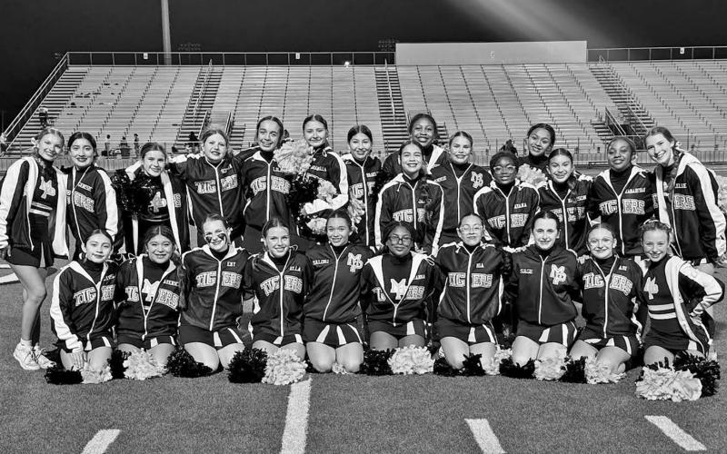 The Mount Pleasant Junior High School Cheerleaders COURTESY PHOTO