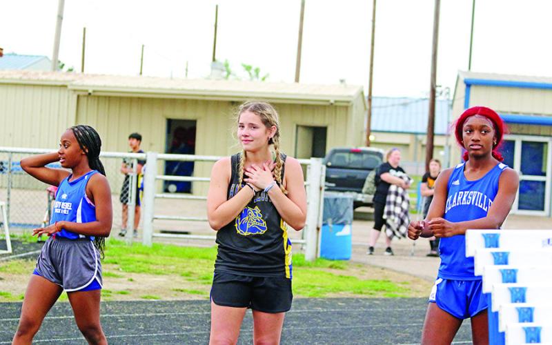 Rebels, Bulldogs shine at District 16-2A Junior High Track Meet