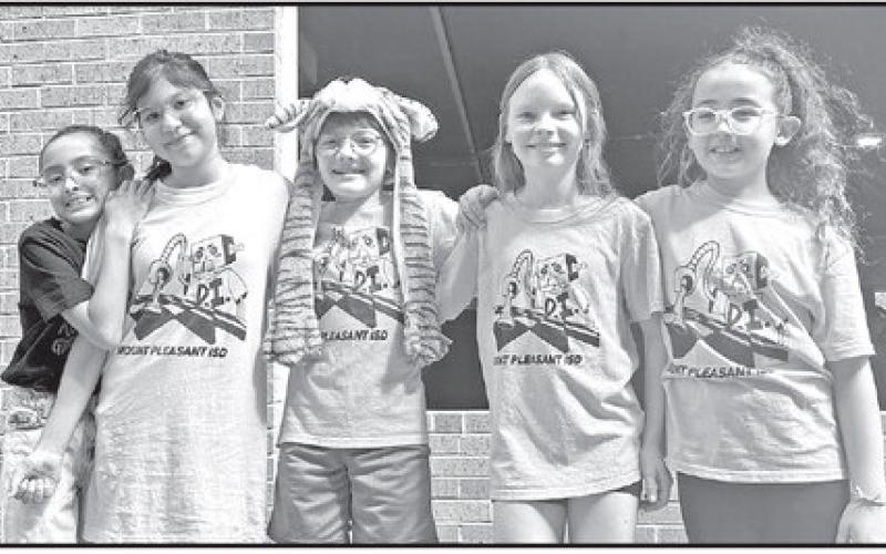 Global Finals qualifiers, the Terrifying Tigers from Annie Sims Elementary School COURTESY PHOTOS