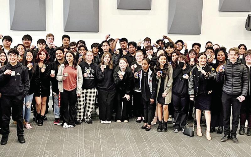 MPHS state advancing Goin’ Gold Band members COURTESY PHOTO