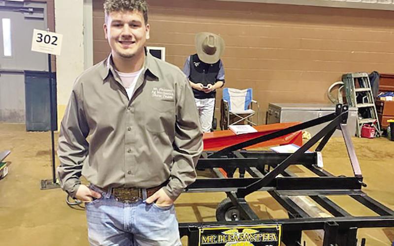 Karson Brown and his mulcher