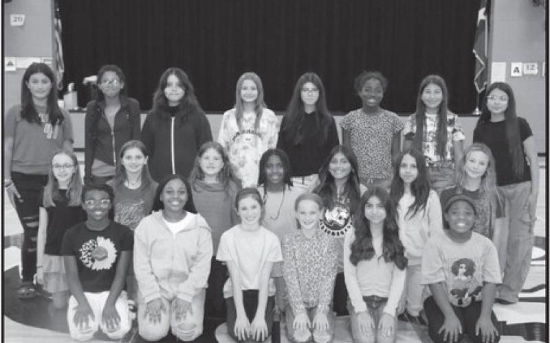 P.E. Wallace Middle School selects Dance Team