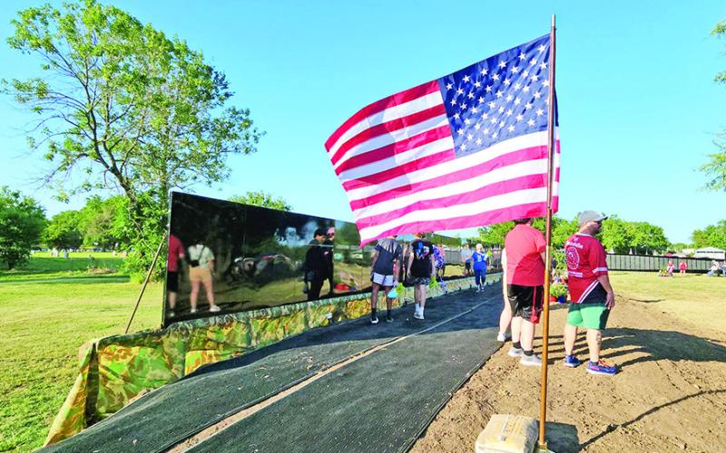 Annual fireworks show light up the night sky over Talco
