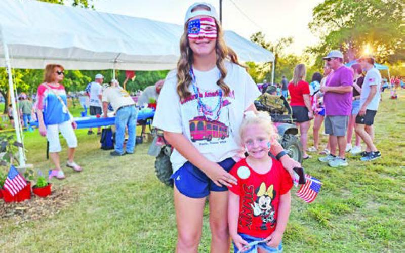 Annual fireworks show light up the night sky over Talco