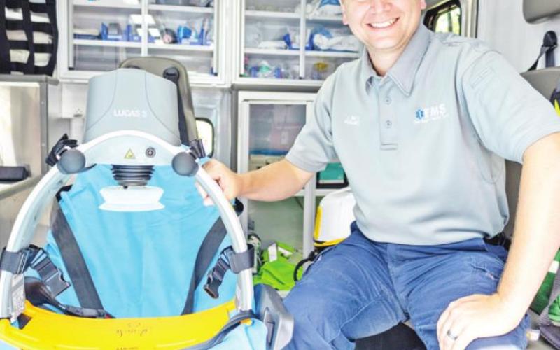 TRMC EMS using Lucas Device to save lives