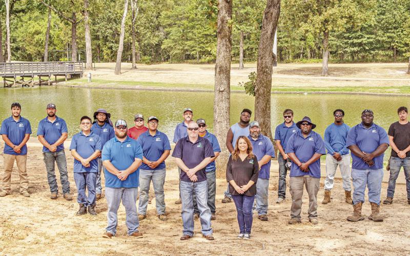 Front Row; L to R: Garrett Houston-Parks Foreman, Ricky Harris-Director of Parks and Recreation, Claribel Banda-Main St &amp; Events Manager. 2nd Row: L to R: Gilberto Castro, Osiel Martinez, Noel Harrison, Daniel Carroll, Mike Cheatum, Chris Stevenson. Back Row: L to R: Chris Barboza, Brandon Green, Dawrin Gonzalez, Jose Ortega, Brad Lennox, Camron McGill, Corbin Crooks, Jamell Hargrave, Cody Murphy.