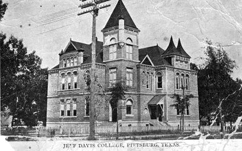 The Jeff Davis College—Pittsburg’s  first Public School Building