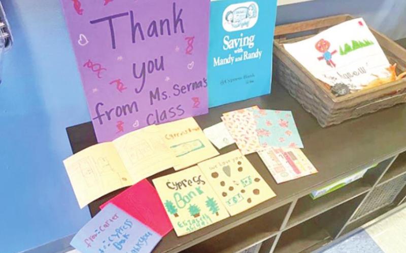 Cypress Bank invests in our future through financial literacy