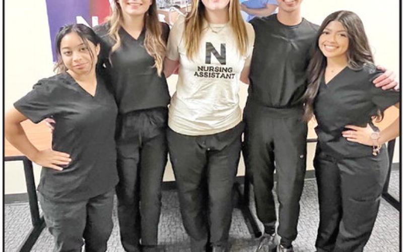 HBISD students earning certification