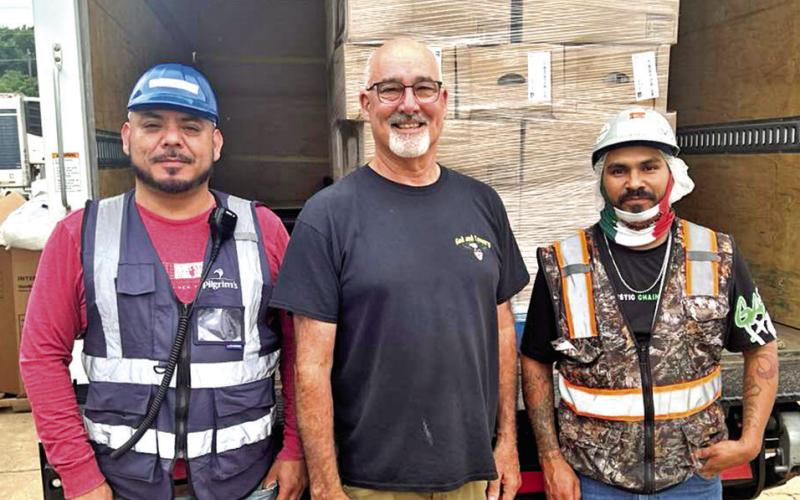 On Wednesday, June 4, Pilgrim’s donated 2,000 pounds of chicken to Mount Pleasant’s local food pantry, Titus County Cares. TCC posted on social media, “Support like this from local businesses helps keep our freezers full and families fed. Thank you, Pilgrim’s, for being a strong community partner!”