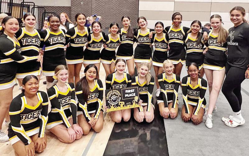 The Mount Pleasant Junior High School Cheerleaders COURTESY PHOTO