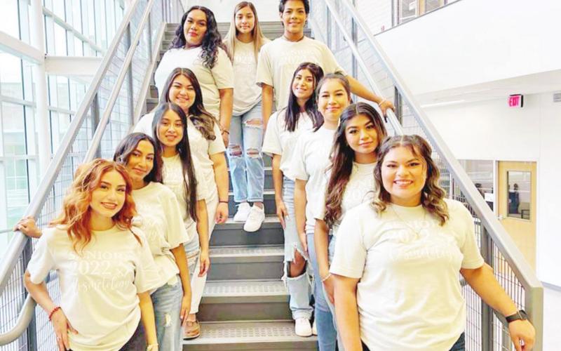 Pictured: Keanie Covarrubias, Anna Ramirez, Sherlyn Chavelas, Jacqueline Adame, Ariana Vazquez, Lidia Juarez, Jahir Alonso, Seidy Castaneda, Jamye Don Juan, Ebelin Castaneda, Jessica Plancarte COURTESY PHOTO