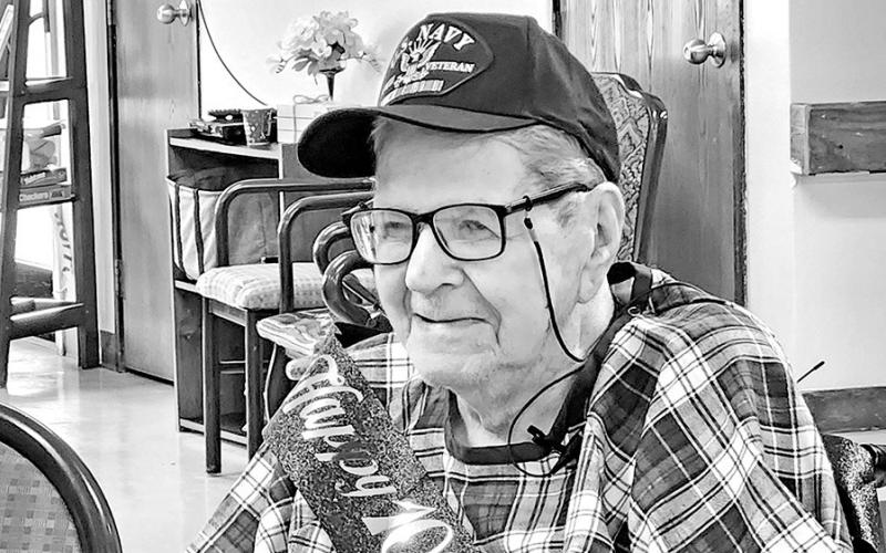 WWII veteran celebrates 100th birthday with community