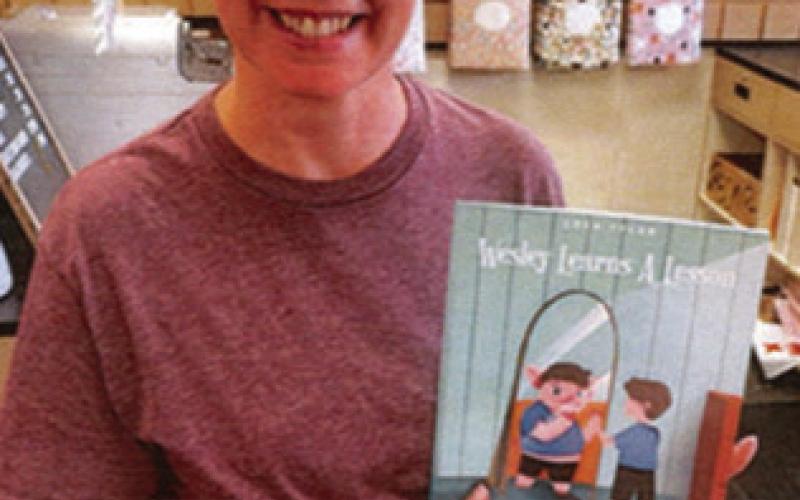 Lesa Tyler’s first book signing will be held at the Mount Pleasant Public Library. COURTESY PHOTO