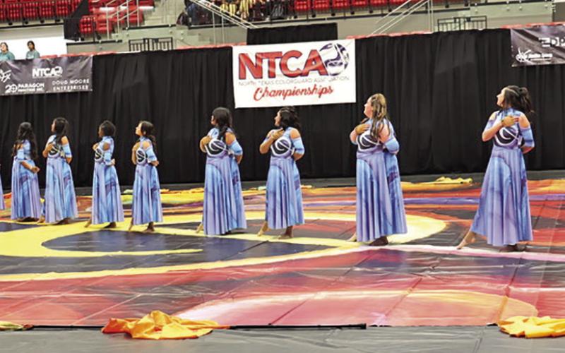 JVA Winter Guard hits their ending