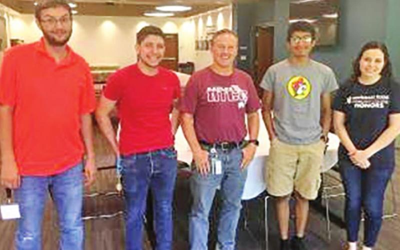 Film Scholar Evan Sears, Director Brian Ramirez, NTCC Vice President Dr. Jonathan McCullough, Producer, Victor Diaz and Honors Coordinator, Andrea Reyes