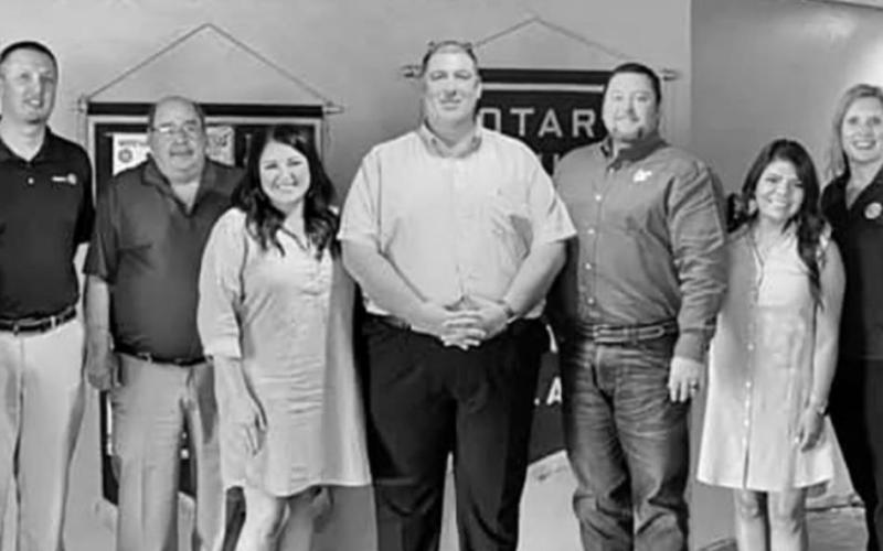 Rotary installs new officers