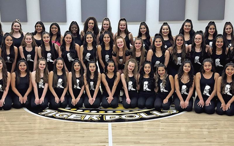 The 2024-2025 Mount Pleasant High School Tiger Dolls COURTESY PHOTOS