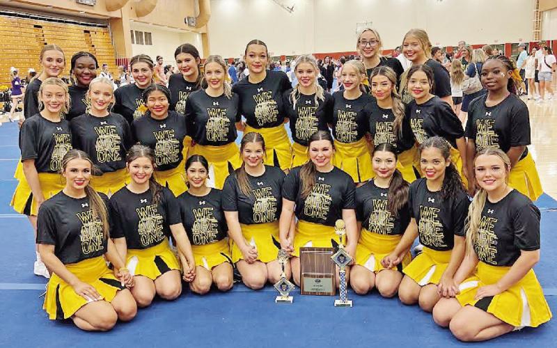 The 2023-2024 MPHS Cheer Squad