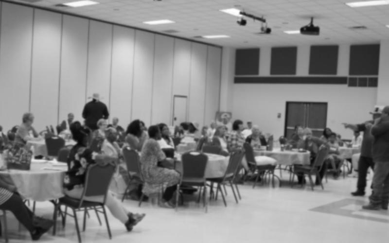 The benefit has been held annually. (Right) The auction continues at the 2019 benefit. FILE PHOTO