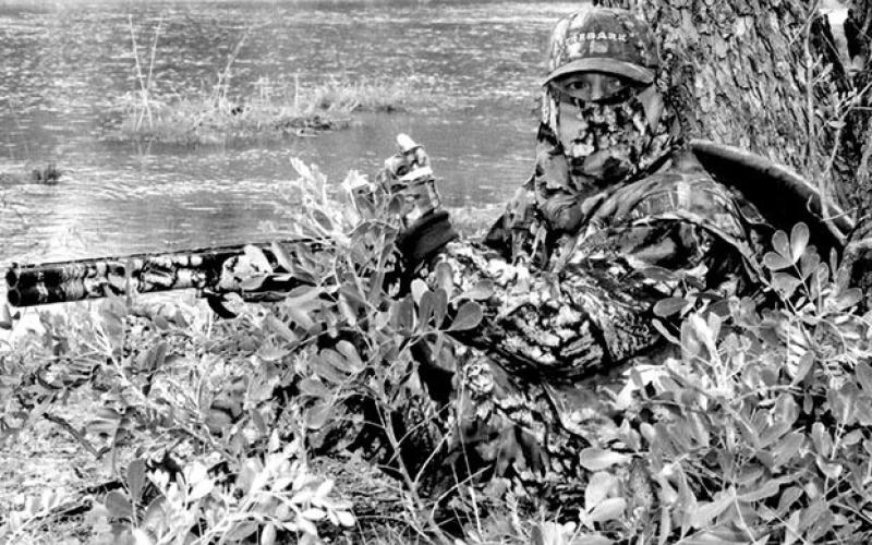 Spring turkey hunters should wear full camo as they attempt to call birds in close. PHOTOS BY MATT WILLIAMS
