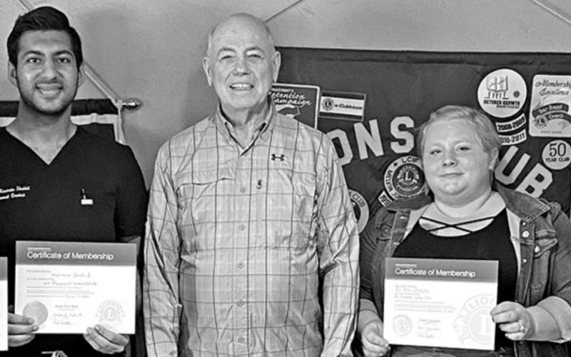 Lions welcome new members