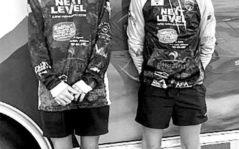 Regional qualifiers Joe Setina (left) and Hayden Harvill