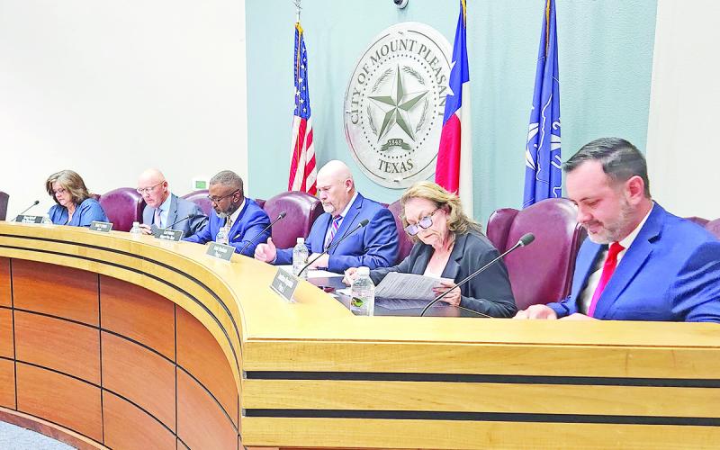 The Mount Pleasant city council and Mayor Tracy Craig tackled a full agenda on June 18th TRIBUNE PHOTO / NICOLE KIMBALL