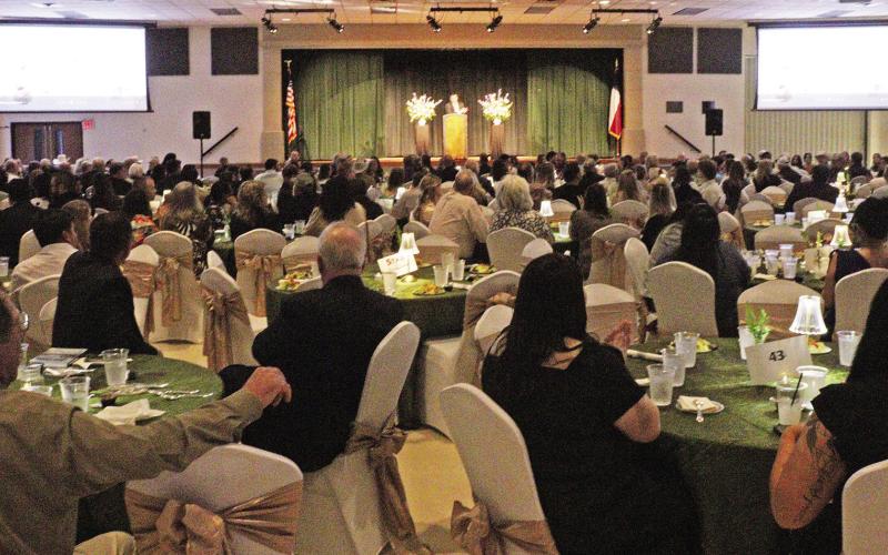 Chamber President and CEO Richard Bonney welcomes everyone to the 2026 Chamber of Commerce Banquet.