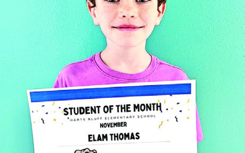 Elam Thomas 3rd grade