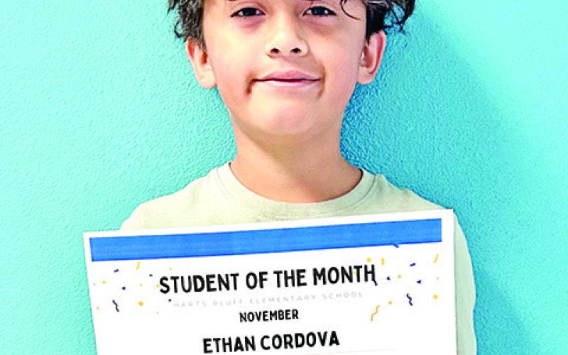 Ethan Cordova 4th grade