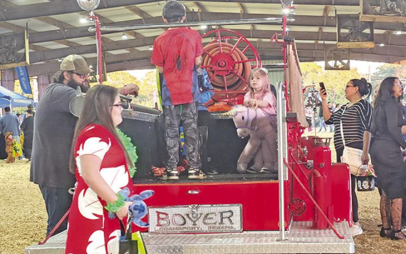 Halloween tricks and treats at Mount Pleasant Civic Center