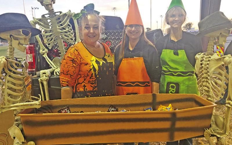 Halloween tricks and treats at Mount Pleasant Civic Center