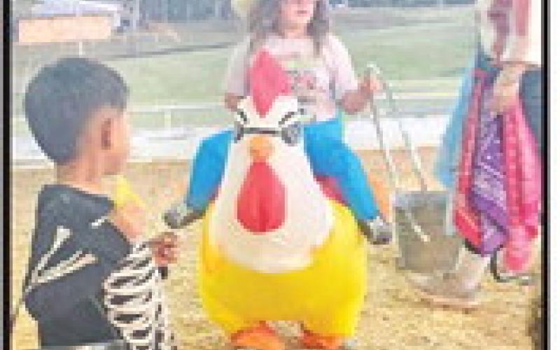 Halloween tricks and treats at Mount Pleasant Civic Center