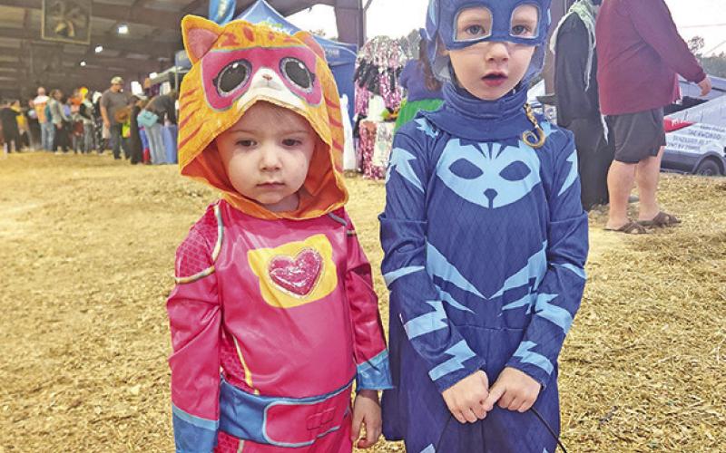 Halloween tricks and treats at Mount Pleasant Civic Center