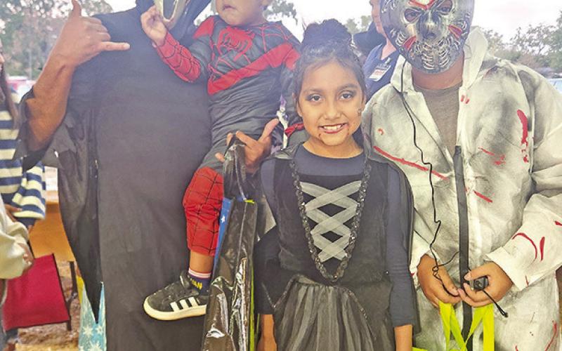Halloween tricks and treats at Mount Pleasant Civic Center