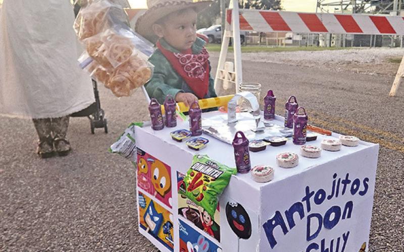 Halloween tricks and treats at Mount Pleasant Civic Center