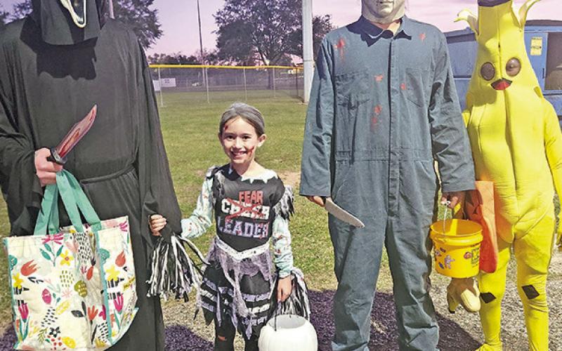 Halloween tricks and treats at Mount Pleasant Civic Center