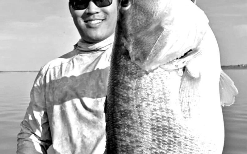 Lawrence Lee of Tolar with one of the four 13 pounders he landed in 2024. Lee is the first angler in program’s history to enter four 13 pounders in the Toyota ShareLunker program during the same calendar year. (Courtesy Photo Lawrence Lee)