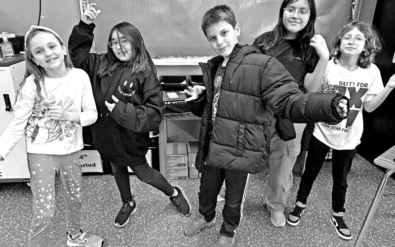 The Rockstar Penguins from E.C. Brice Elementary and Wallace Middle School