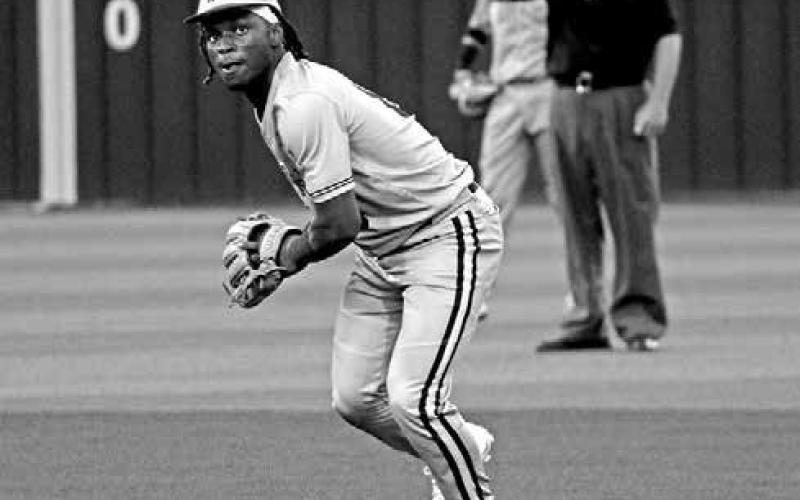Mount Pleasant Tiger shortstop BJ Brannon (8) makes a throw to 1st base during Monday night’s 8-6 win over Texas High in Atlanta.