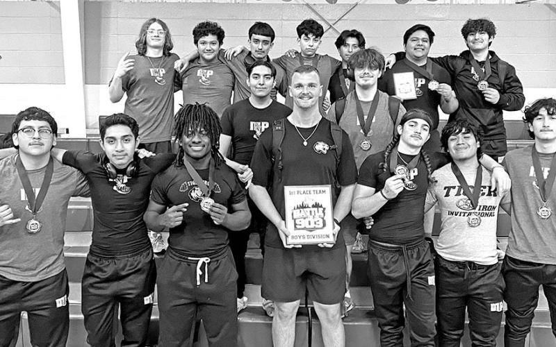 The Tiger Powerlifting team placed 1st at Paul Pewitt in Omaha COURTESY PHOTO