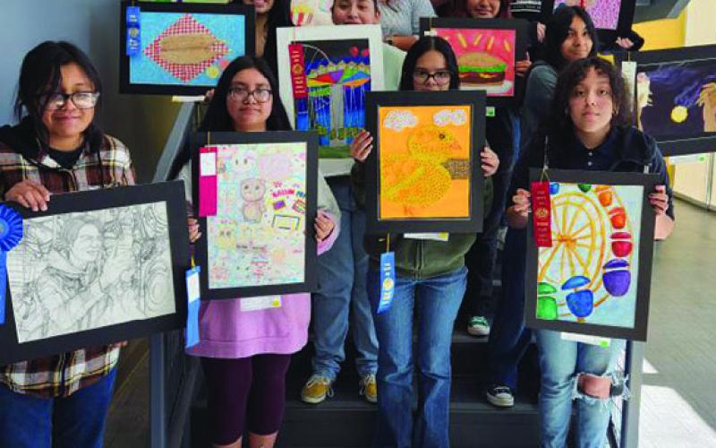 MPHS artists win big at Titus County Fair