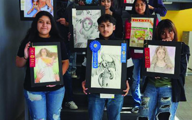 MPHS artists win big at Titus County Fair