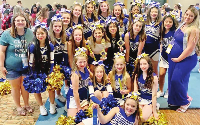 Harts Bluff Cheer wins Superior Award at UCA competition