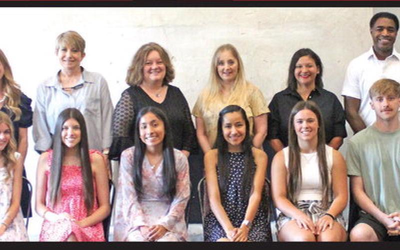 All of the Honor graduates and their special guests. TRIBUNE PHOTOS / RYLEIGH STEGALL